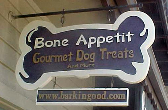 Bone Appetit Bakery for Dogs - Brown 