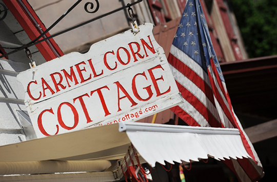 Carmel Corn Cottage Sign1