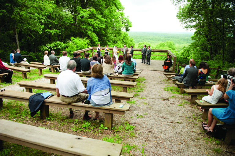 Nature Center Wedding Picture 768x511