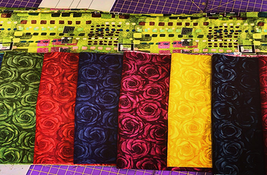 yellow door quilt shop fabric