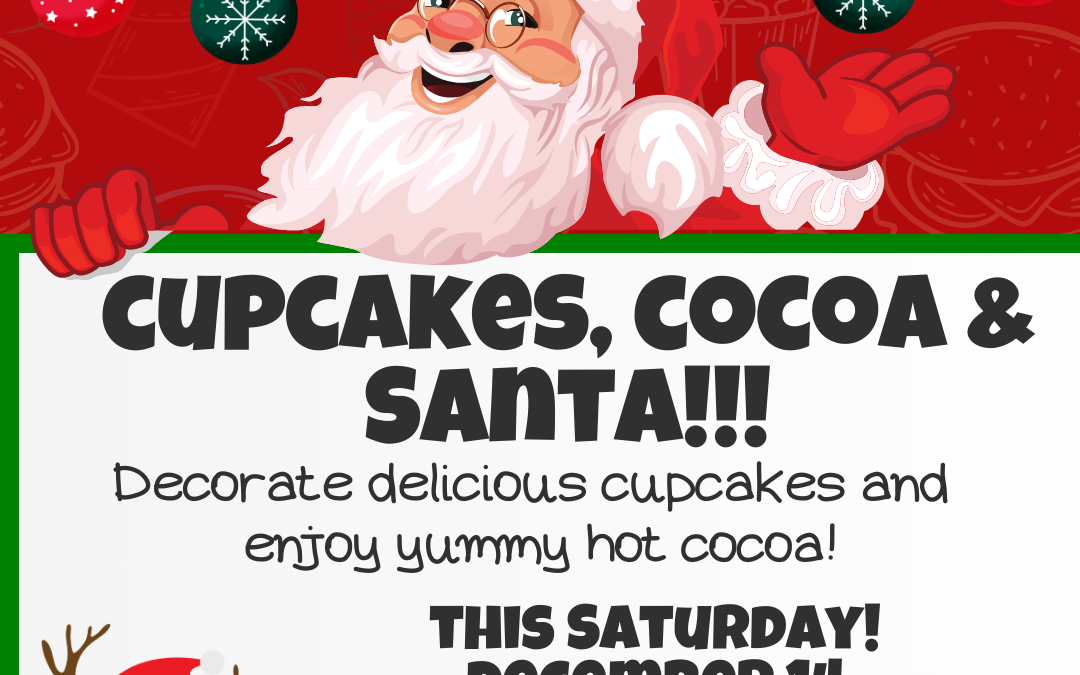 Cupcakes and Cocoa with Santa at The Nashville House!