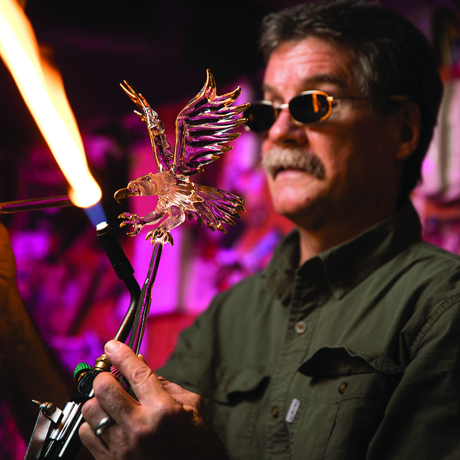 BVB-Image-2017-Glassblower-FNL-900x900 A glassblower working with torch