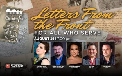 Letters From the Front Chamberfest Playhouse